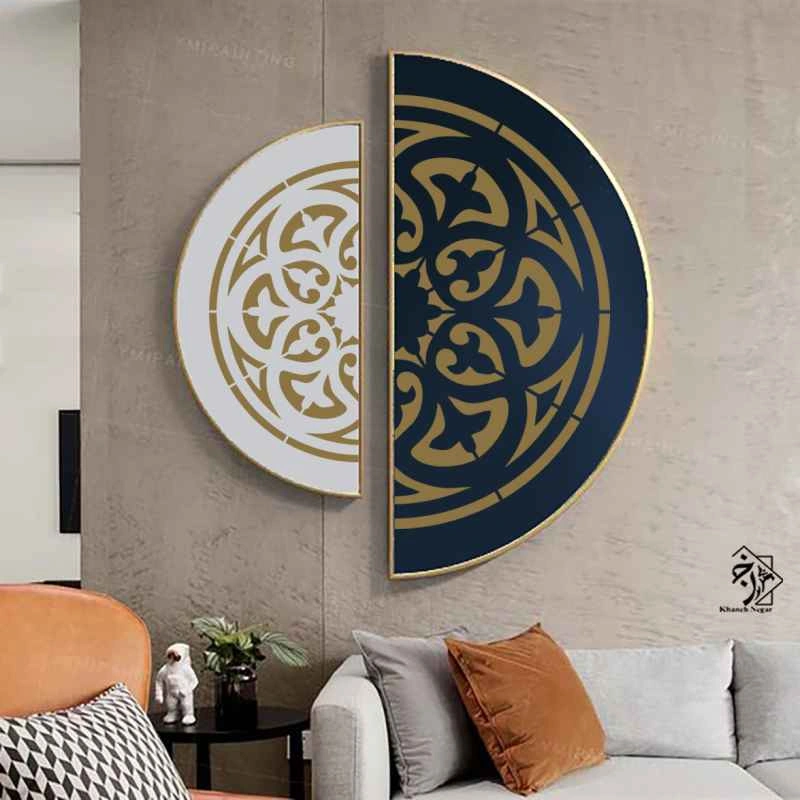 شابلون دیواری سقفی کلاسیک کد 406