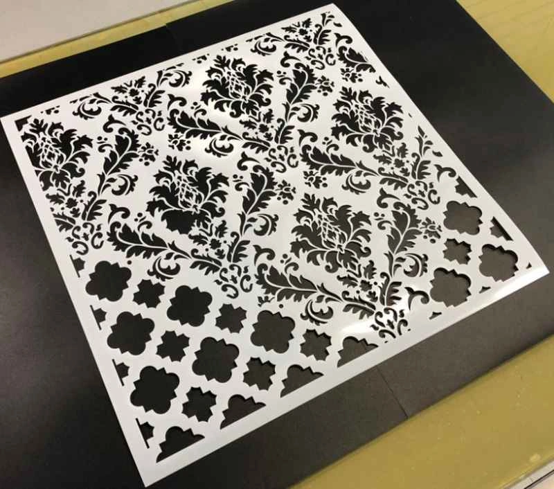 شابلون پتینه داماسک و مراکشی کد 451