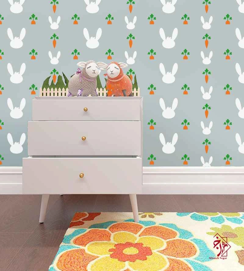 شابلون دیواری کودک کد 740