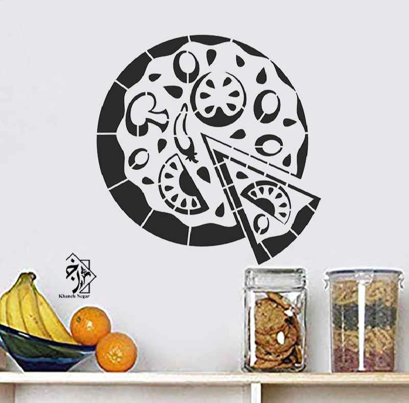 شابلون دیواری پیتزا کد 838