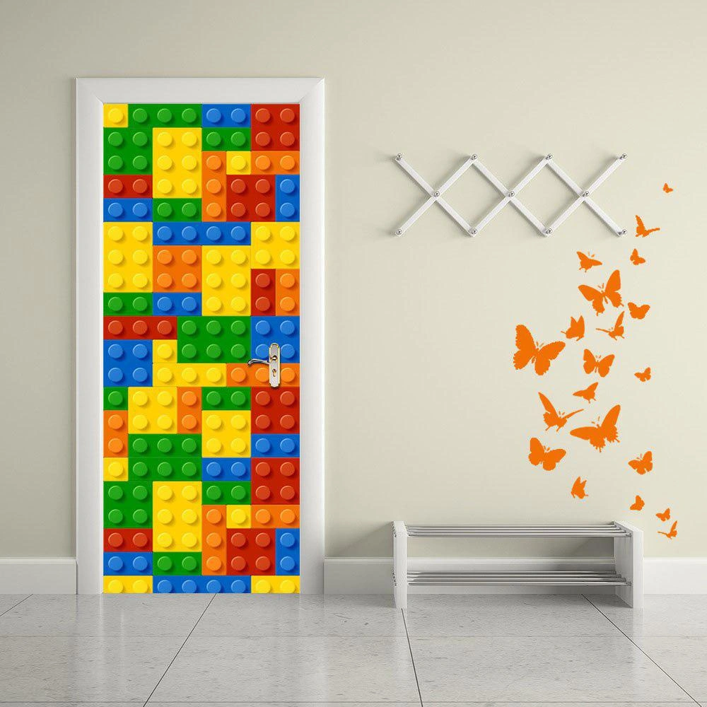 شابلون دیواری پروانه کد 312