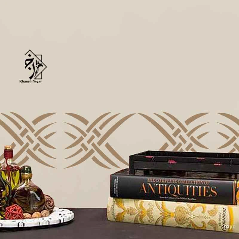 شابلون دیواری حاشیه کد 203