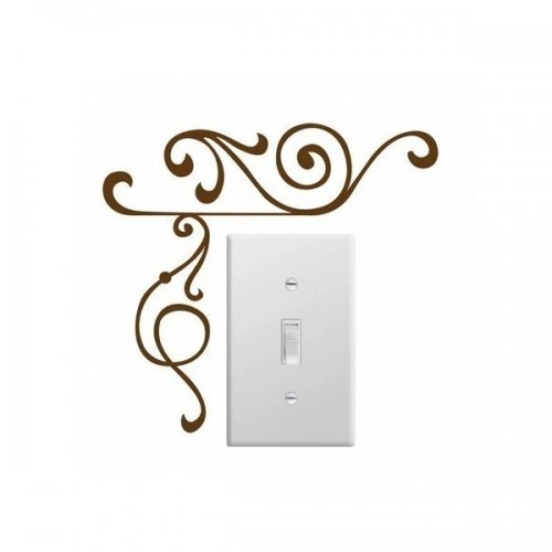 شابلون دیواری حاشیه دور کلیدی کد 211