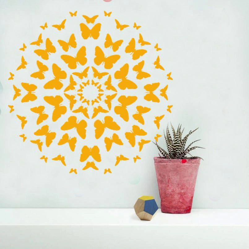 شابلون دیواری سقفی پروانه کد 403