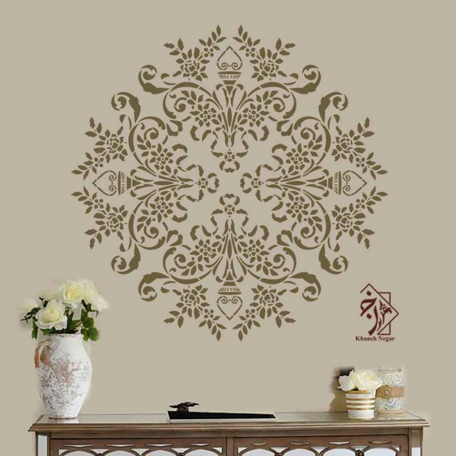 شابلون ماندالا کد 412