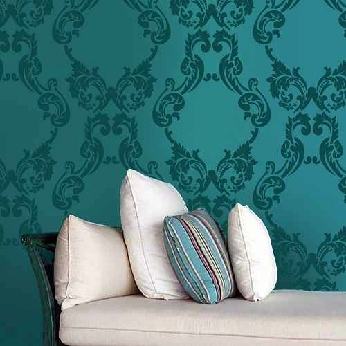 شابلون دیواری داماسک کد 575