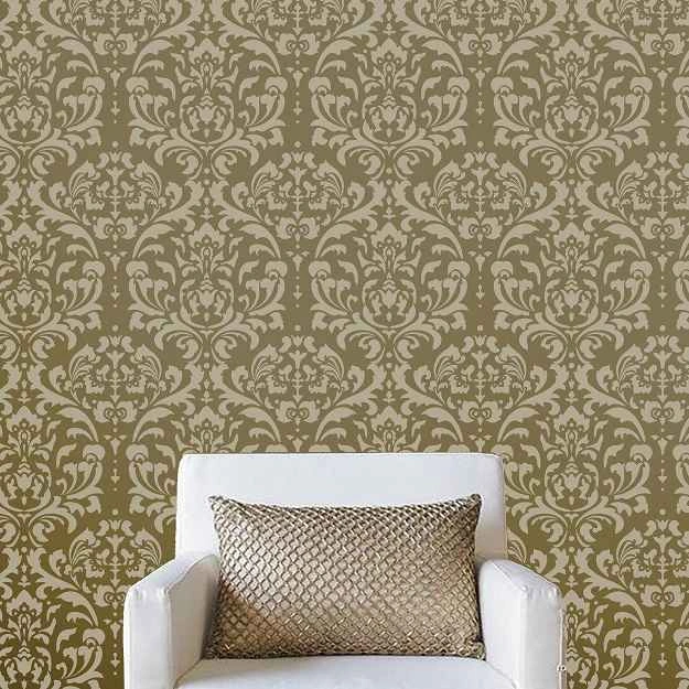 شابلون دیواری داماسک کد 542