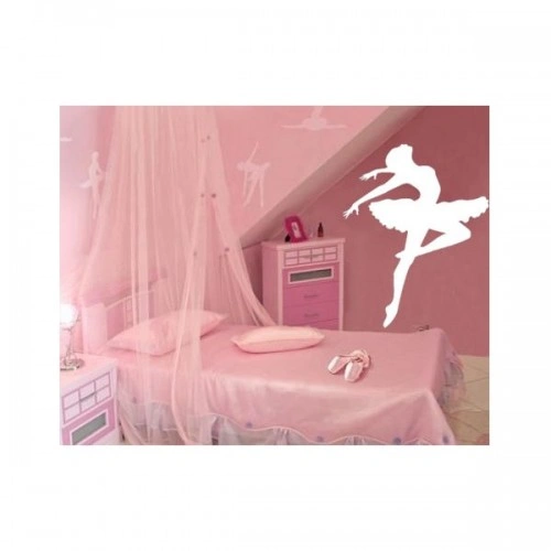 شابلون دیواری بالرین کد 124