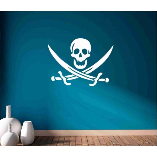 شابلون دیواری دزد دریائی کد 903