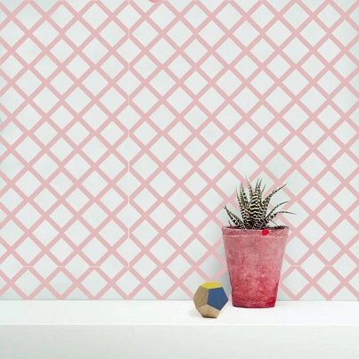 شابلون دیواری حصیر کد 837