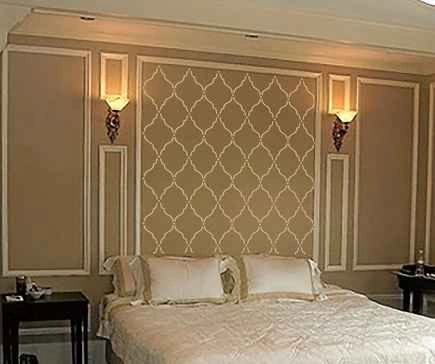 شابلون دیواری کد 858