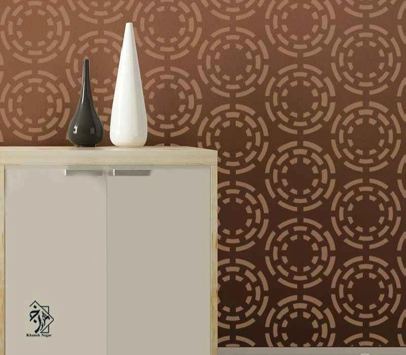 شابلون دیواری کد 859