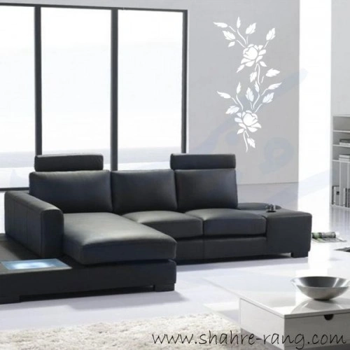 شابلون دیواری گل کد 611