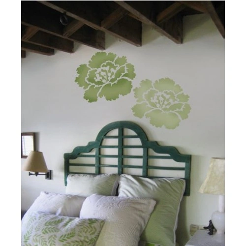 شابلون دیواری گل کد 613