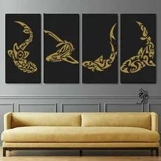 شابلون مدرن ماهی کد 371 - 