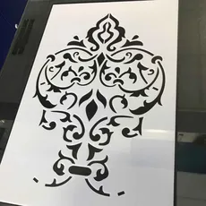 شابلون داماسک کد495
