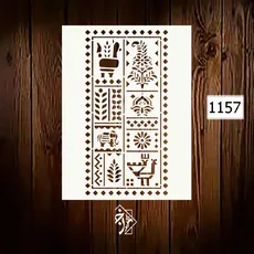 شابلون لیپان کد 1157