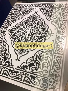 شابلون طرح فرش کد 290