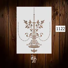 شابلون داماسک کد 1122