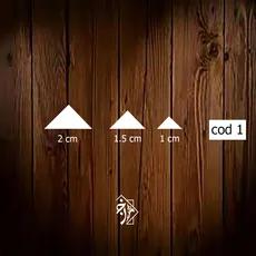 آینه مثلث کوتاه کد 1