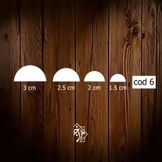 آینه نیم دایره کد 6