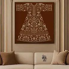 شابلون لباس سنتی کد 1289 - 