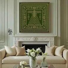 شابلون فرش کد 1285 - 