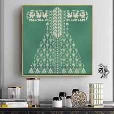 شابلون لباس سنتی کد 1305