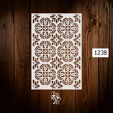 شابلون مراکشی کاشی کد 1238