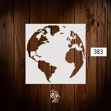 شابلون کره زمین کد 383