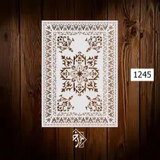 شابلون فرش کد 1245