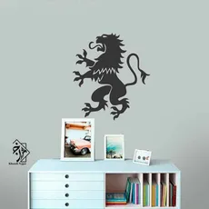 شابلون دیواری شیر چینی کد 519