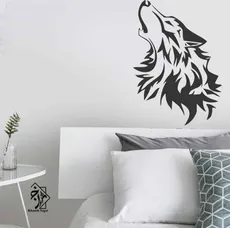 شابلون دیواری گرگ کد 351