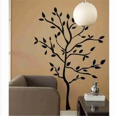 شابلون دیواری درخت کد 651