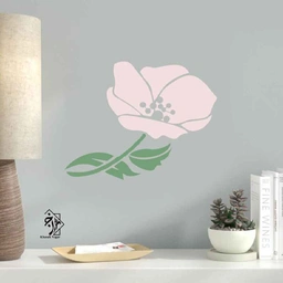 شابلون دیواری گل کد 650