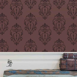 شابلون دیواری داماسک کد 505