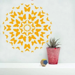 شابلون دیواری سقفی پروانه کد 403