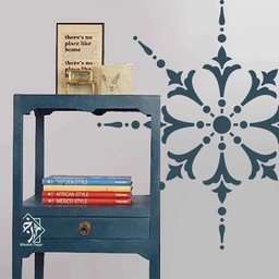 شابلون دیواری کلاسیک کد 413