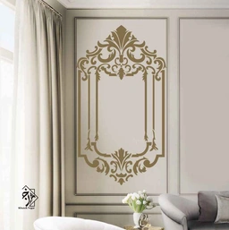 شابلون دیواری کلاسیک کد 422