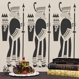 شابلون دیواری هخامنشی کد 507