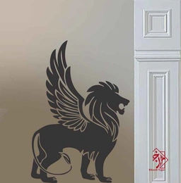 شابلون دیواری شیردال کد 513