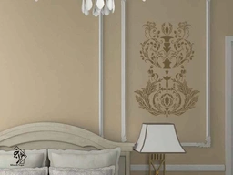 شابلون دیواری کلاسیک کد 599