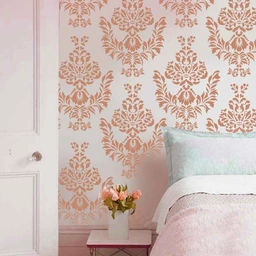 شابلون دیواری داماسک کد 511