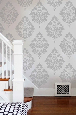 شابلون دیواری داماسک کد 526