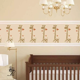 شابلون دیواری زرافه کد 701
