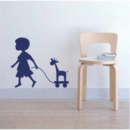 شابلون دیواری پسر بچه کد 716