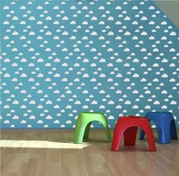 شابلون دیواری ابر کد 731