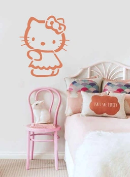 شابلون دیواری کیتی کد 733