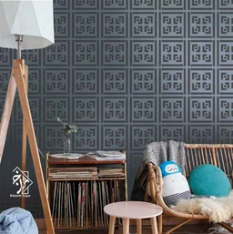 شابلون دیواری مدرن کد 415