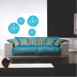 شابلون دیواری گل کد 814